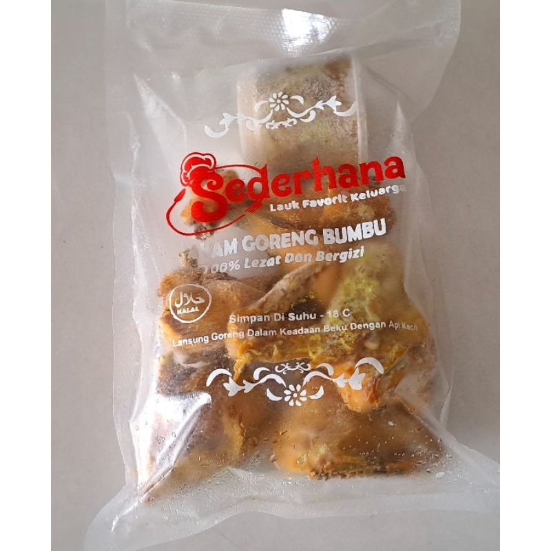 

Ayam Goreng Bumbu Isi 6 Potong + Bumbu