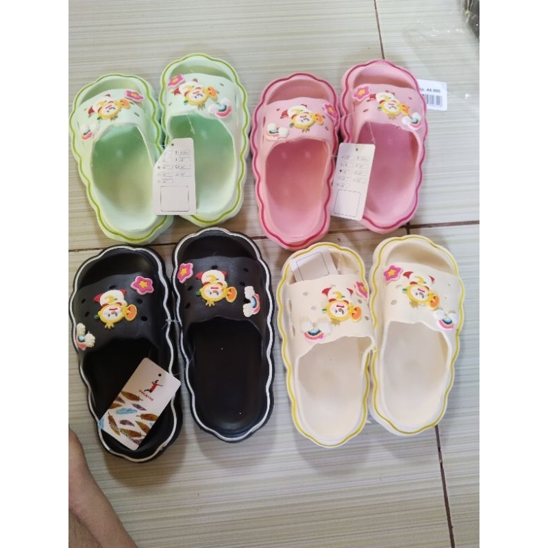 sendal anak perempuan sendal selop anak cewe karakter mixue