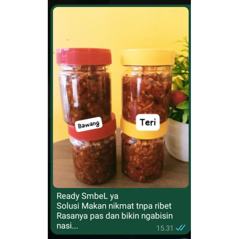 

SaMbel bawang dan SaMbel teri