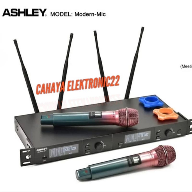MIC WIRELESS PROFESSIONAL ASHLEY MODERN MIC GARANSI ORGINAL