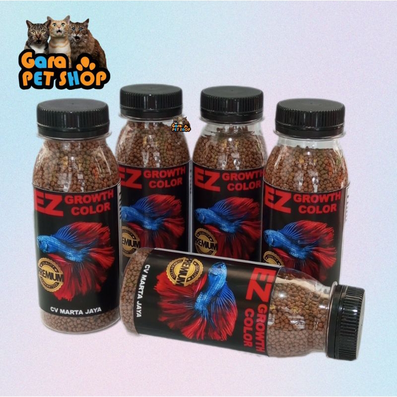 Pakan Ikan Hias Premium Pakan Ngepus warna Pakan Ikan Kecil 60 gGara Petshop859