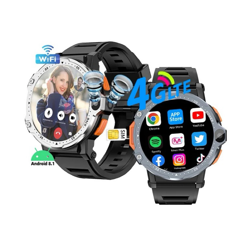 Smartwatch PGD Memory 4GB+64GB Dual Camera Android 8.1 Wifi Simcard