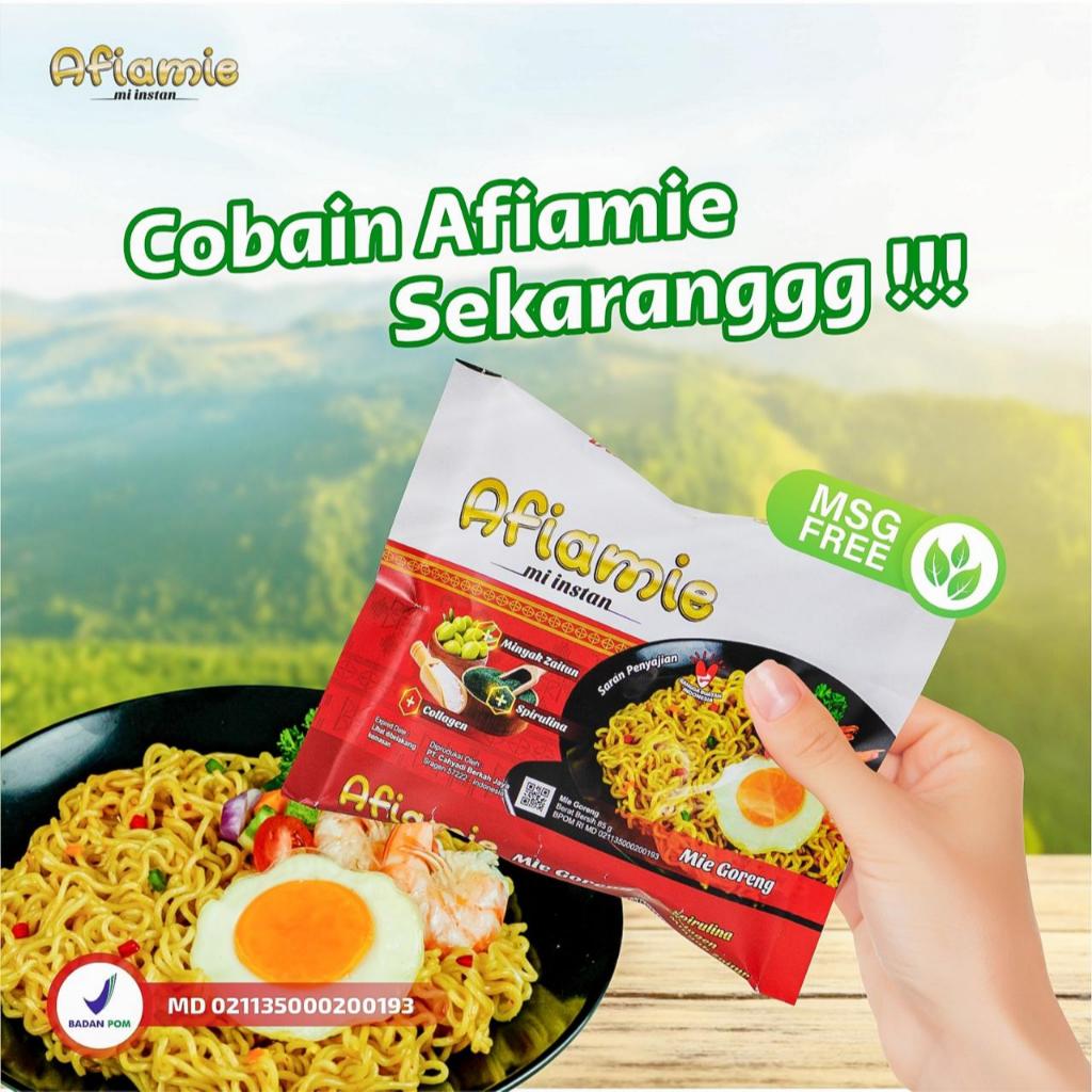 

Afiamie Mie Instant 1 Dus Murah Non MSG Tanpa Pengawet Untuk Diet