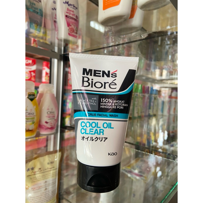 Biore Mens Cool Oil Clear 100ml