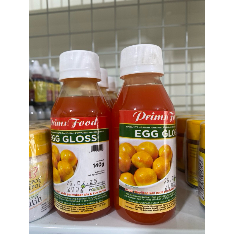 

Prims food egg gloss 140ml