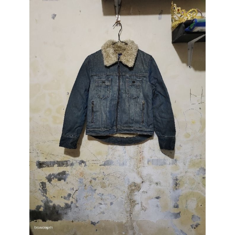 GAP Denim Sherpa jacket