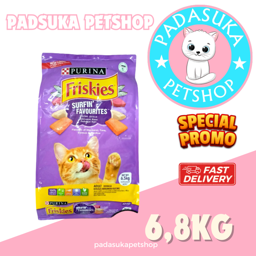 FRISKIES SURFIN FAVOURITES 7kg