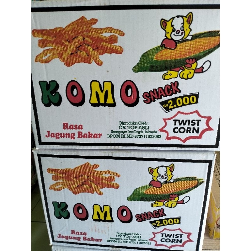 

Komo Snack 1 karton isi 20 pcs