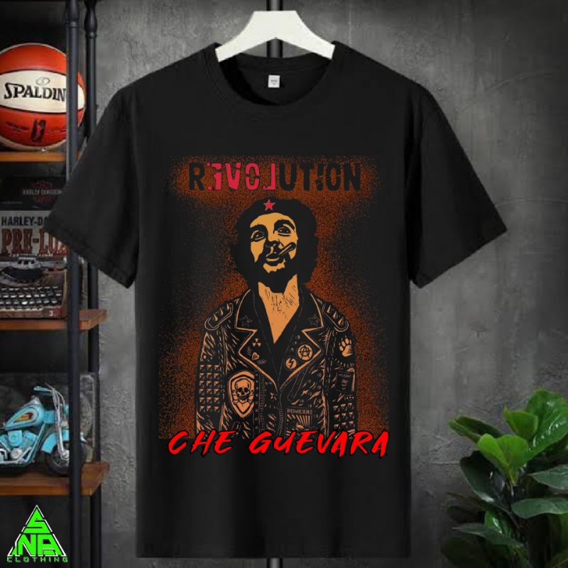 Kaos Che Guevara Revolusi Tshirt Distro Dewasa Original cotton combed 24s super soft Premium