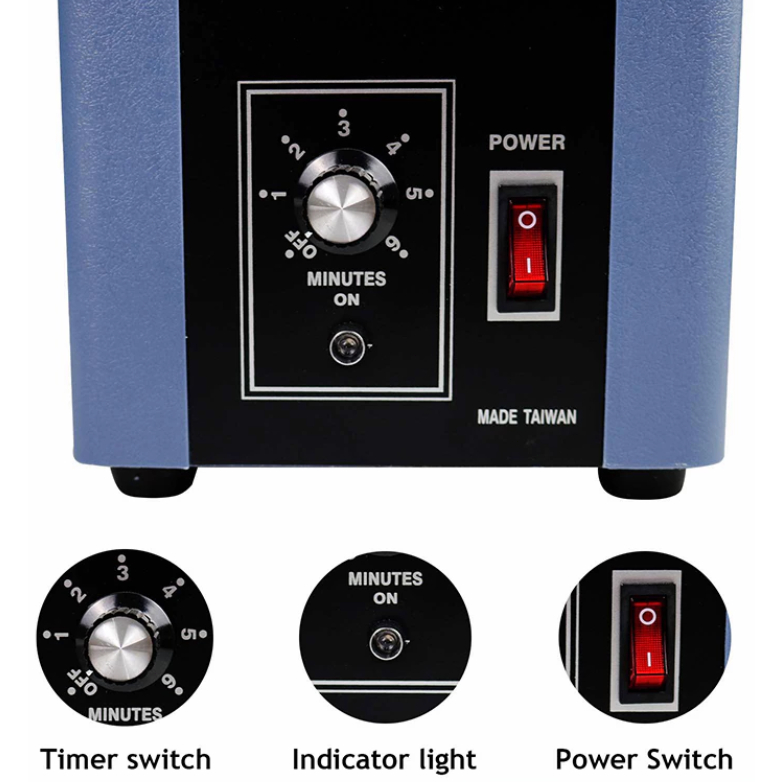Chicorashop1 Mesin Ultrasonic Cleaner 2.2L Delta Alat Pembersih Ultrasonic Ultrasonic Cleaner Mesin