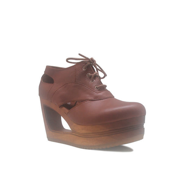 Natana Shoes Sepatu Wanita (PREMIUM) Dandelion - Brown 9cm