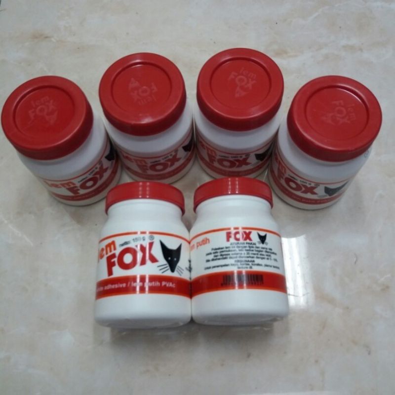 

Lem Fox Putih White Adhesive 150gram