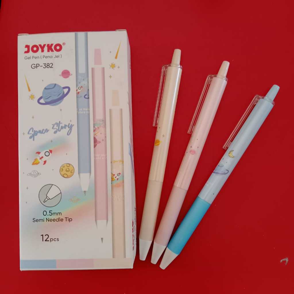 

Gel Pen Pulpen Pena Joyko GP-382 Space Story 0.5 mm [ SATUAN ]