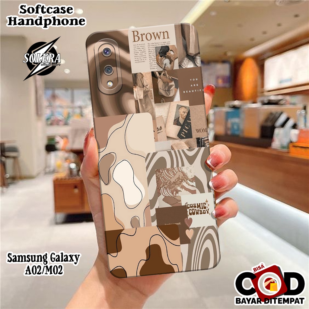 Case Samsung Galaxy A02/M02 Softcase Samsung Galaxy A02/M02 Terbaru Silikon Pro Camera Fashion Case 