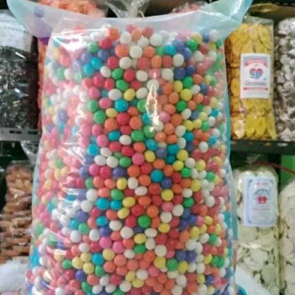 

Biskuit Mini Bulat Warna-Warni/Biskuit Mini Bola-Bola Warna Pelangi