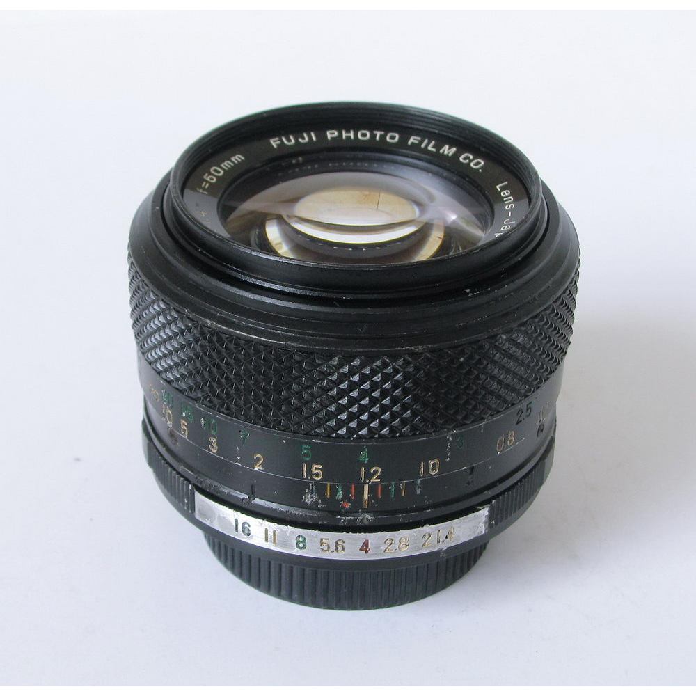 FUJINON 50mm f1.4 EBC LENSA MANUAL Bokeh Flare Mirrorles No542271