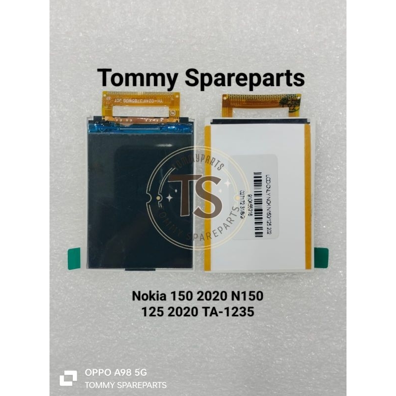 LCD ONLY NOKIA 150 2020 N150 125 2020 TA-1235 ORIGINAL