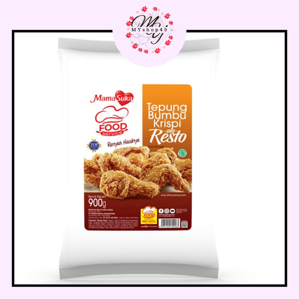 

Mamasuka Tepung Bumbu Krispi Ala Resto 900gr