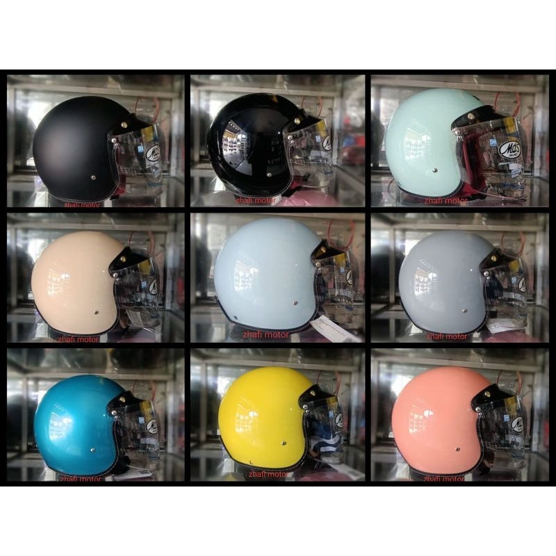 HELM MDS Z CLASSIC ORIGINAL 100% (BISA COD)
