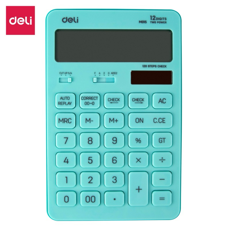 

Deli kalkulator EM01541 Deli Desktop Calculator 12 digits