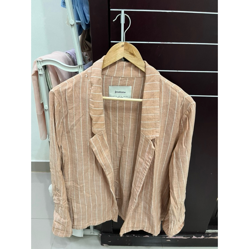 Blazer stripe stradivarius preloved