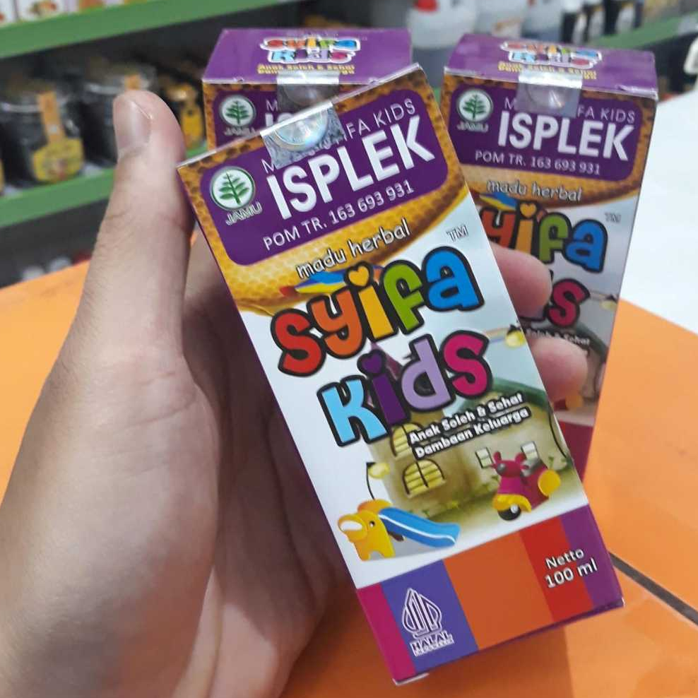 Madu Anak Syifa Kids ISPLEK - Mengobati ispa dan flek paru paru