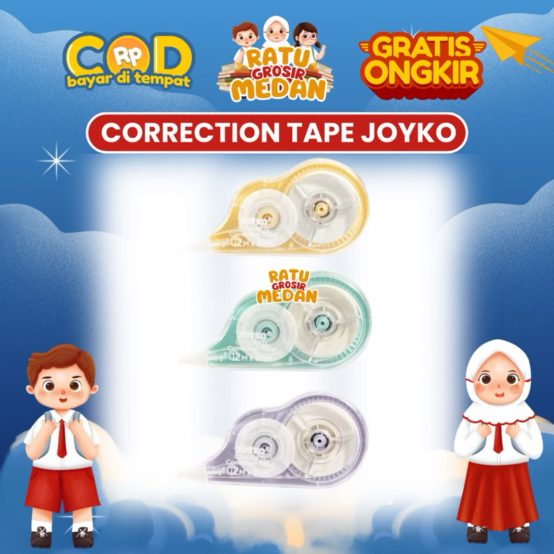 

Correction Tape 12 meter Joyko