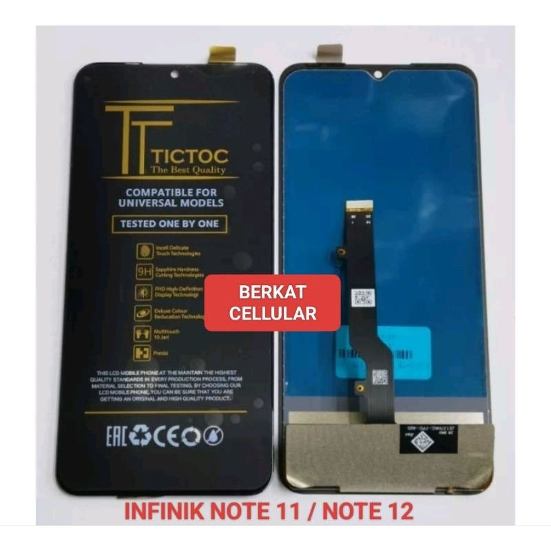 LCD INFINIK NOTE 11 / NOTE 12 TICTOC FULLSET