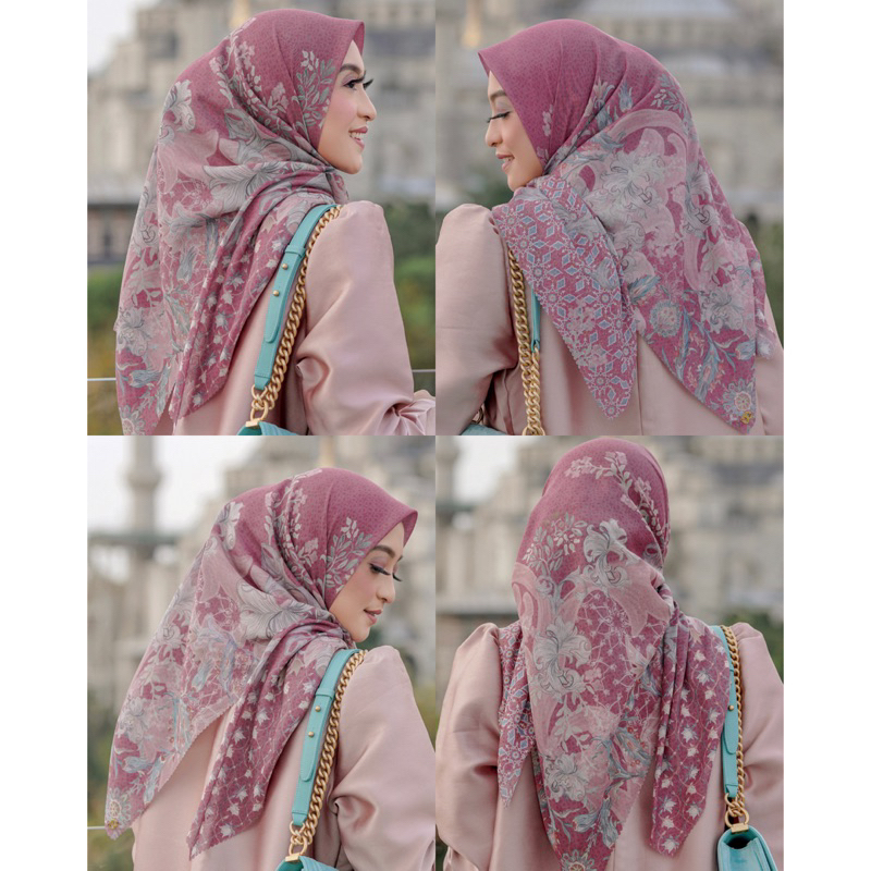 Buttonscarves SALE The Topkapi Raspberry