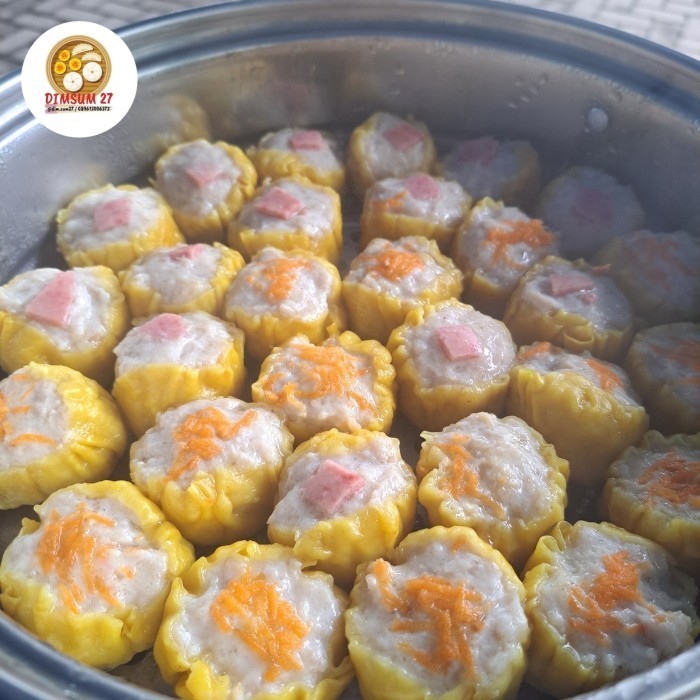 

DIMSUM SIOMAY AYAM TOPING ISI 50 PCS FROZEN HALAL ALA RESTO PREMIUM - FROZEN ISI 50