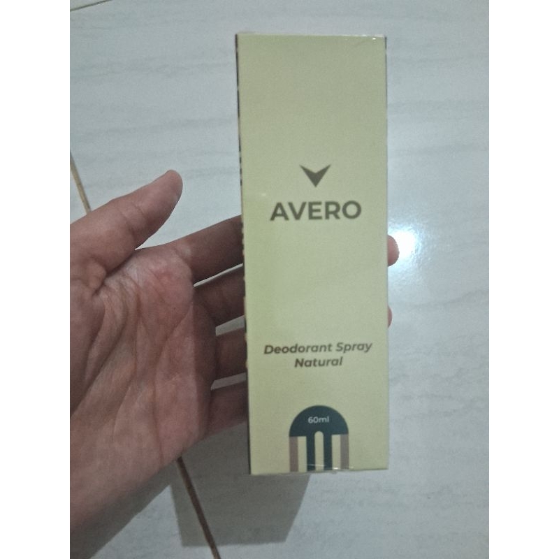 avero deodoran spray