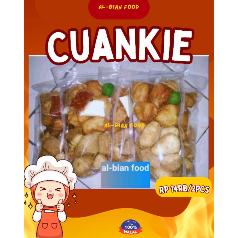 

paket cuanki 2 bungkus/somay 5biji+tahu kering 5biji