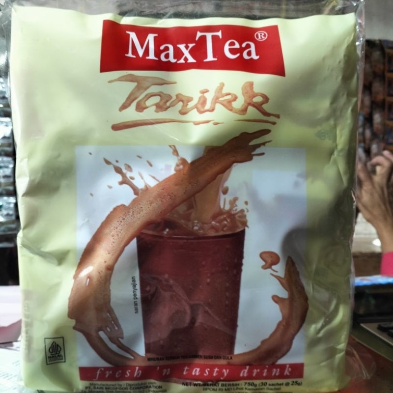 

MAXTEA TEH TARIK 1 bag isi 5 RENCENG/50 pcs