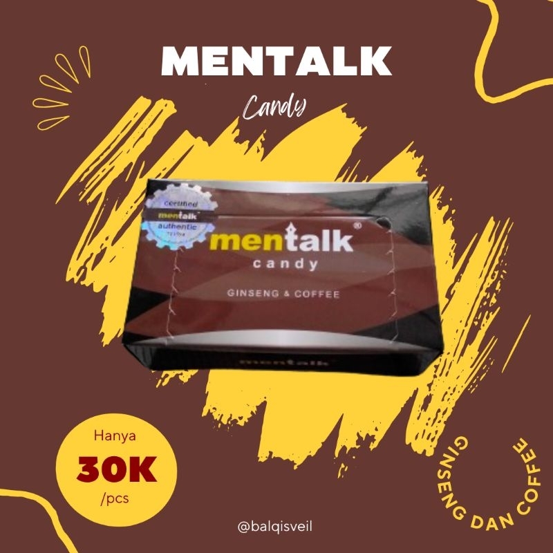 

Permen Mentalk Candy Ginseng