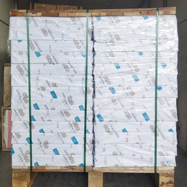 

[250] Kertas Art Carton Glossy Golden Coin Luxe 260 gsm A3+ 325 mm x 485 mm