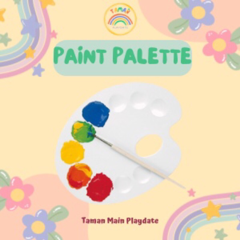 

Palet Lukis dan Kuas Paket Lengkap