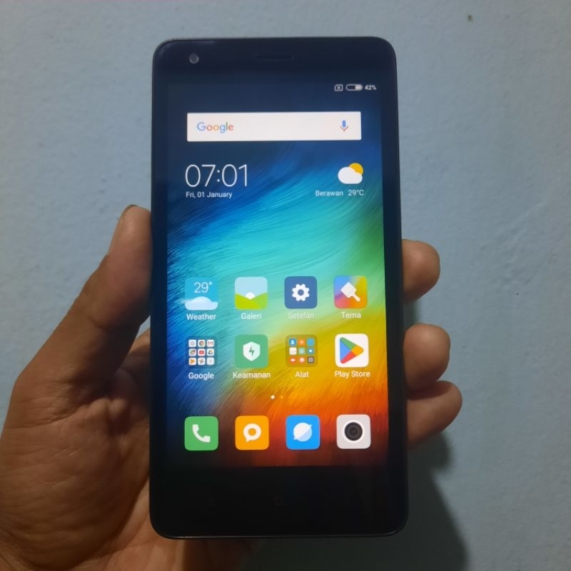 HP HANDPHONE XIAOMI REDMI 2 RAM 2/16 GB NORMAL MULUS ( CEK DESKRIPSI )