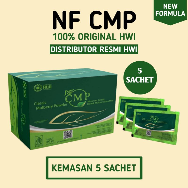 NF CMP HWI / CMP HWI ORIGINAL 100% / CMP HWI / CMP KLOROFIL ISI 5 SACHET