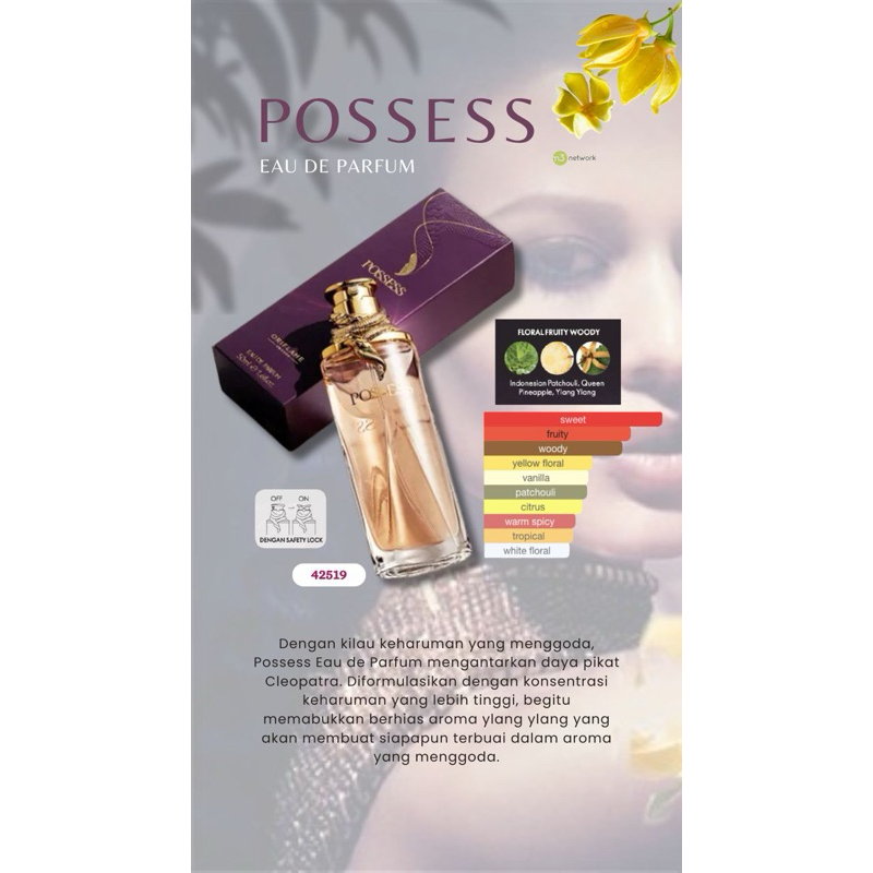 POSSESS EAU DE PARFUM ORIFLAME