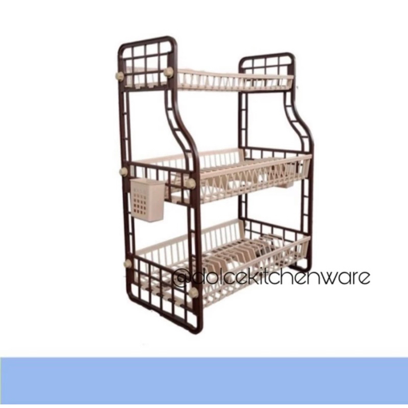 Rak Piring Plastik Master Susun 3 Lucky Star Serbaguna