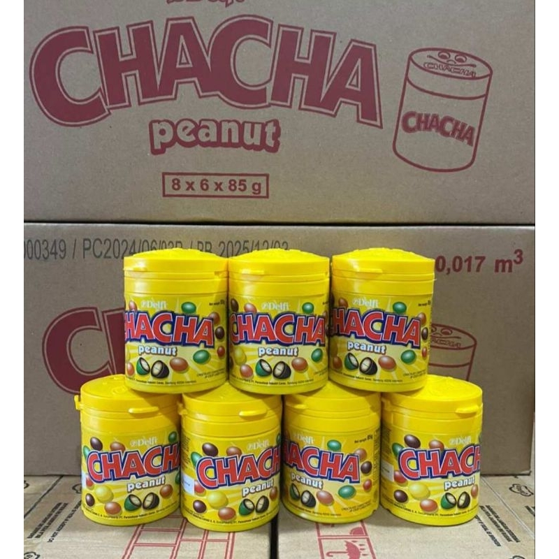 

Coklat Delfie Cha Cha Peanut toples 85gr