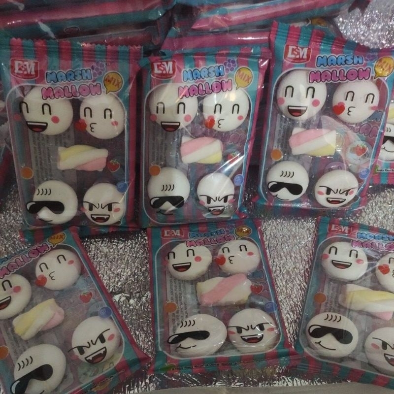 

Ay00! Marshmellow Smile lucu 1 pax isi 30 pcs
