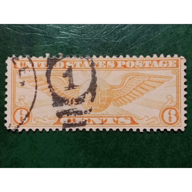 

Prangko USA 6 Cents Air mail Tahun 1934 USED