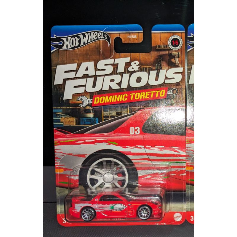 hotwheels mazda rx-7 fast furious