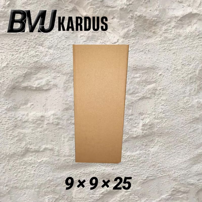 

kardus packing ukuran 9x9x25