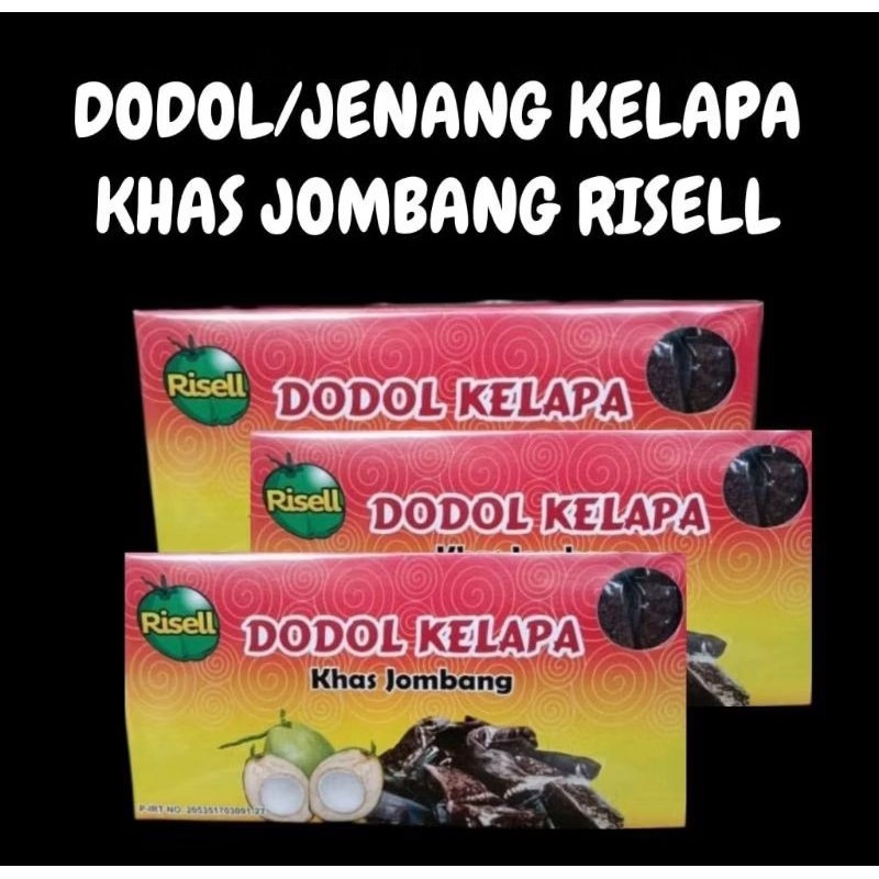 

Dodol Jenang Kelapa Khas Jombang Original
