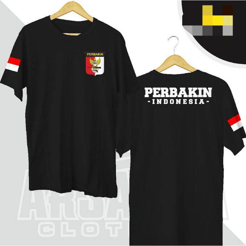 KAOS PERBAKIN INDONESIA SIMPEL TULISAN