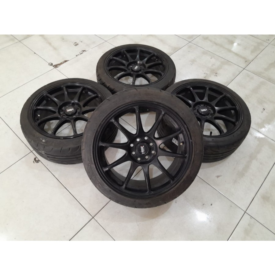 Pelek Velg Mobil Bekas Vios Yaris Avanza Swift Jazz Etios INDY BOROKO(HSR) R17