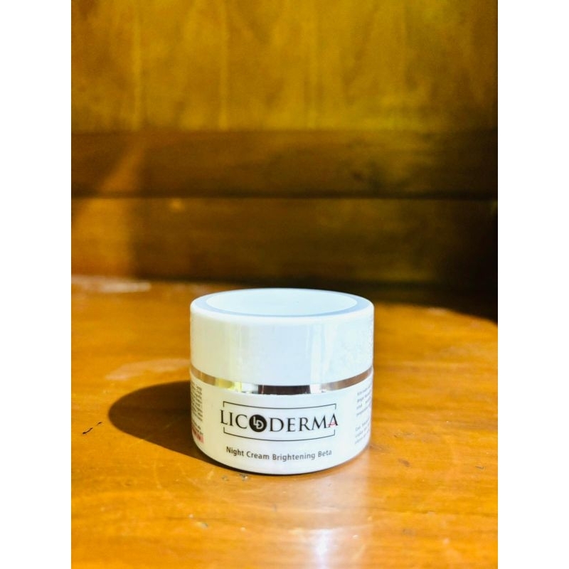 Licoderma Night Cream Brightening Beta