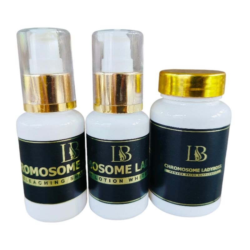 CHROMOSOME LADYBOSS - Paket Booster Whitening Cromosom Memutihkan Seluruh Badan